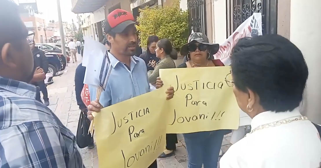 Querétaro: "¿Qué miedo tiene el presidente de salir?": piden Justicia para Jovani en Ezequiel Montes