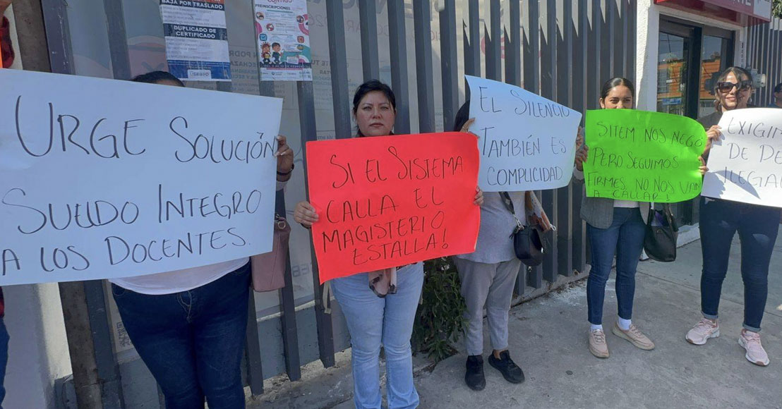 Querétaro: Reportan la suspensión de descuentos a docentes que denunciaron fraude