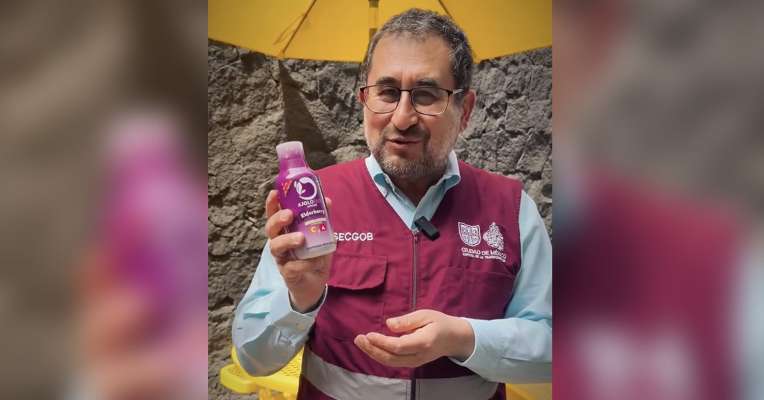 Nacional: Secretario de Gobierno de la CdMx recomienda jarabe para quienes la hacen de tos