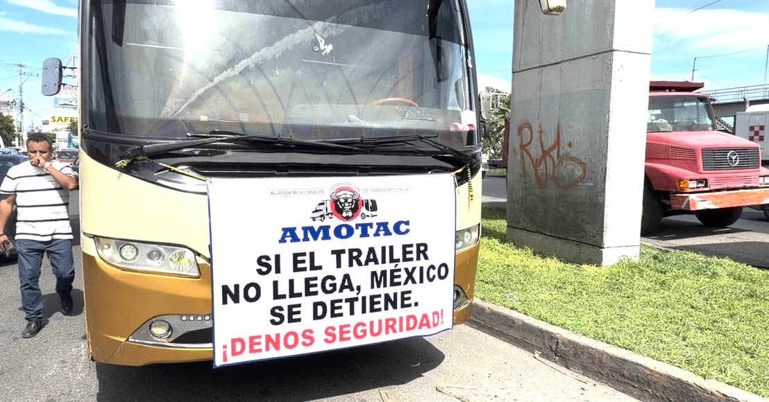 Tenemos muchísimo robo a transportista aquí en el estado de Querétaro, delegado de Amotac