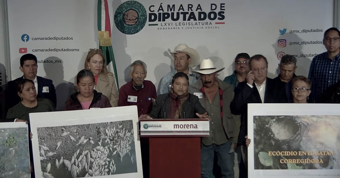 Querétaro: Desde la Cámara de Diputados denuncian ecocidio en la presa El Batán