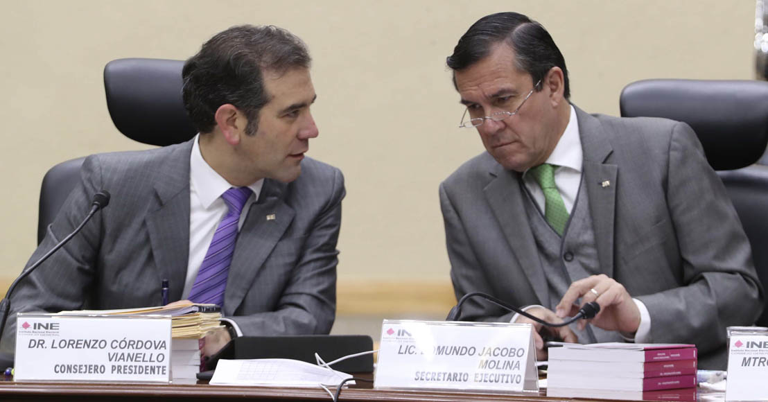 Lorenzo Córdova Vianello y Edmundo Jacobo Molina