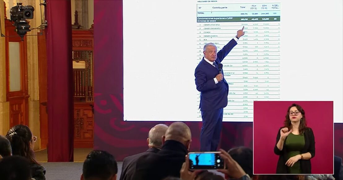 AMLO conferencia mañanera