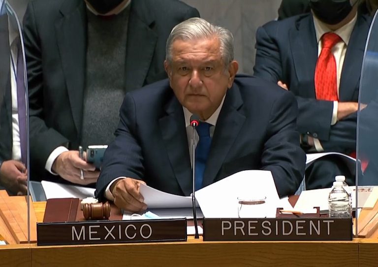 Es necesario que la ONU “despierte de su letargo”: AMLO