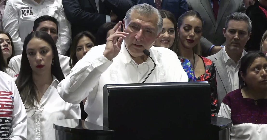 Anuncia Adán Augusto que declina la propuesta de Morena de recibir $5 mdp para recorridos