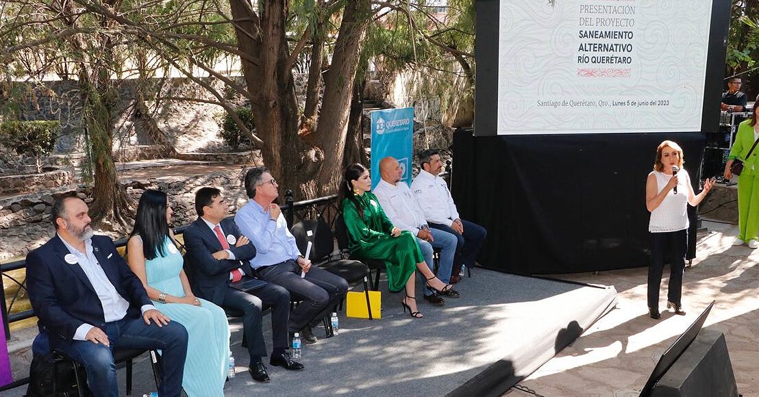 Autoridades anuncian 5 millones de pesos para sanear ahora sí, el Río Querétaro