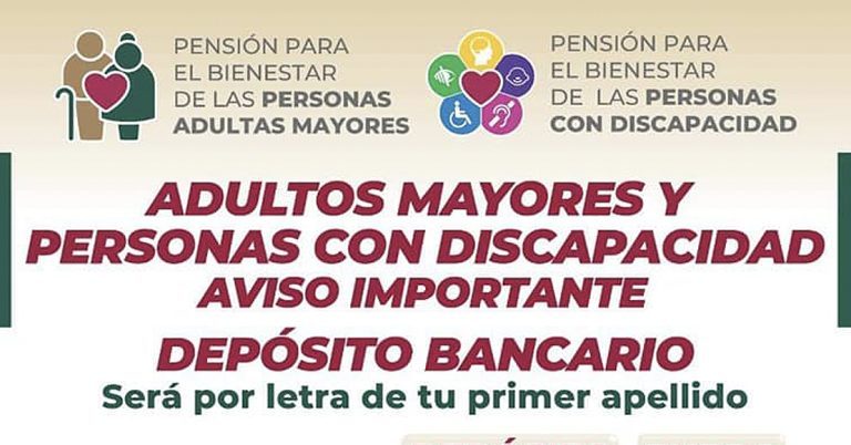 Anuncian que comenzarán a dispersar apoyos de Bienestar a partir del 04 de enero