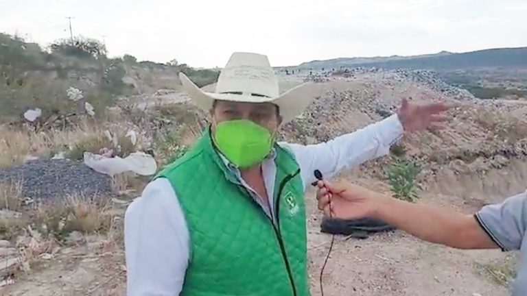 “Aquí ya hicimos un daño ecológico muy fuerte”, Juan Guzmán, sobre tiradero municipal en 2021