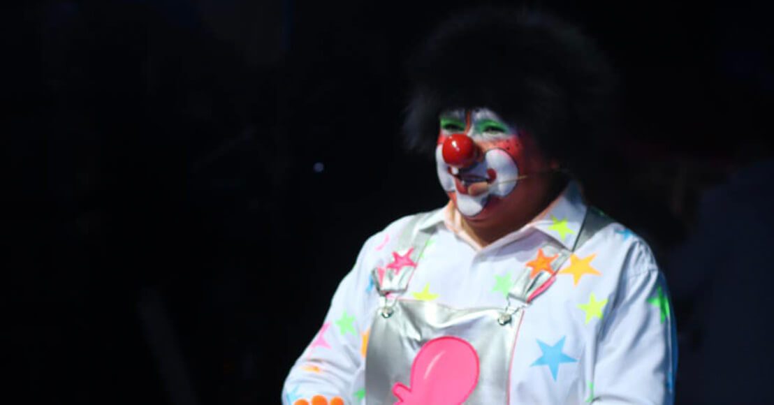El payaso Chuponcito en Querétaro.
