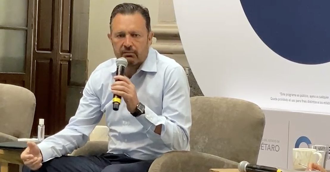 El Gobernador de Querétaro, Mauricio Kuri.