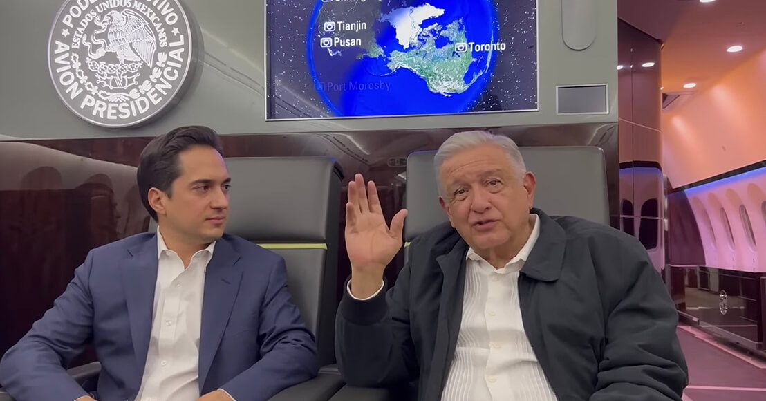 AMLO anuncia venta del avión presidencial.