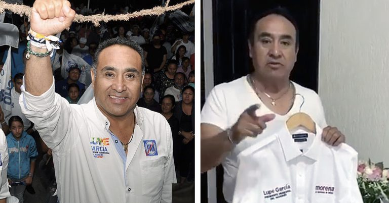 Expanista se pone la camiseta de Morena y ahora dice que lucha contra la corrupción