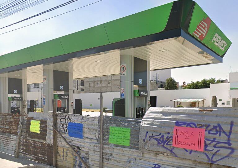 Gasolinera El Porvenir Querétaro.