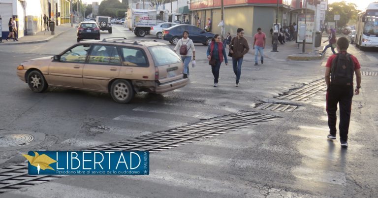 Identifican 23 cruceros “peligrosos” para peatones en Querétaro
