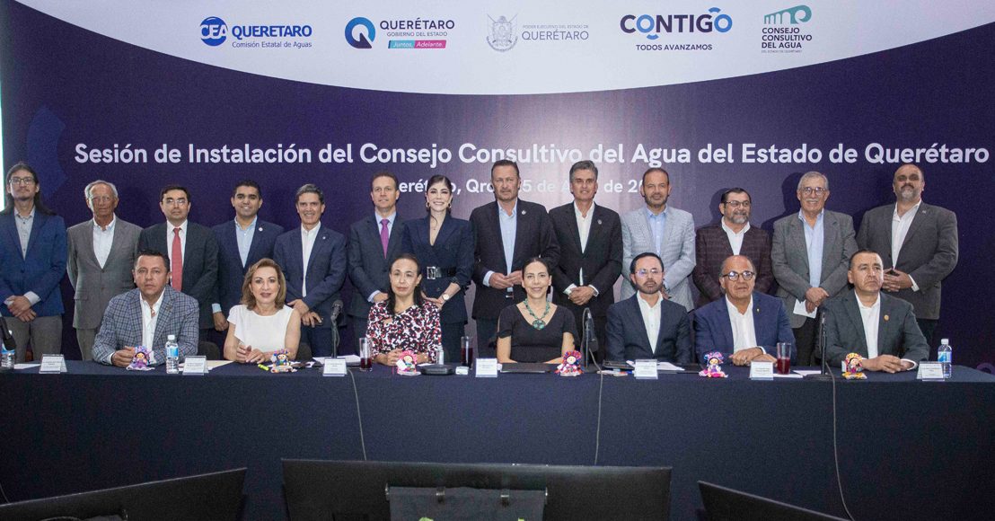Toman protesta al Consejo Consultivo del Agua del Estado de Querétaro.