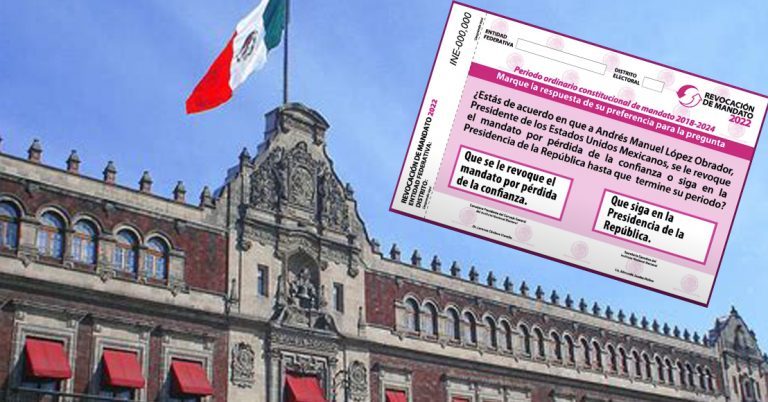 La inédita revocación de mandato presidencial en México
