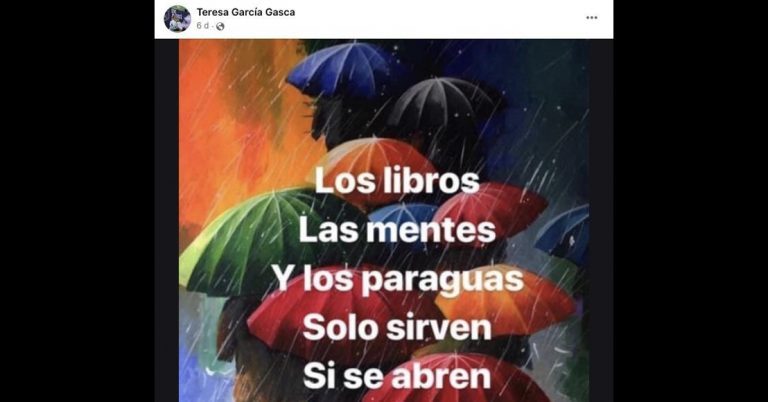 La rectora y algunas publicaciones de frases durante el paro estudiantil