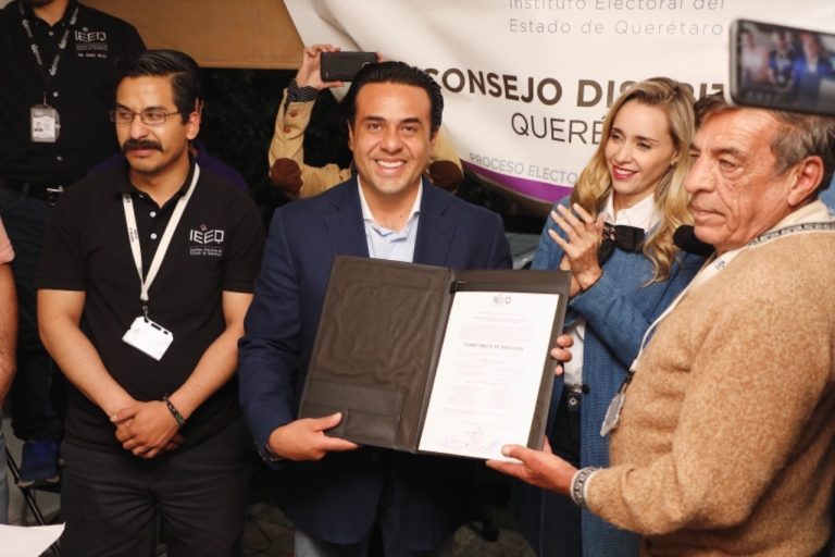 Con ventaja de 0.34% gana Luis Nava a Adolfo Ríos la capital de Querétaro: IEEQ