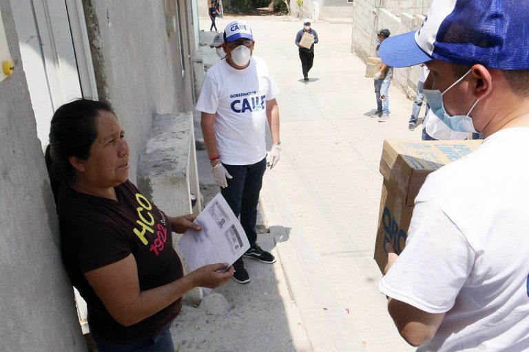 Menos publicidad con despensas y más intervención social