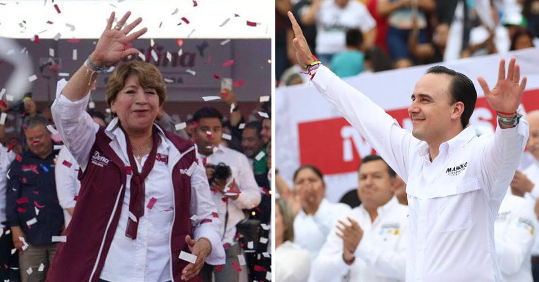 PREP refleja triunfos de Delfina Gómez Álvarez en Edomex y Manolo Jiménez Salinas en Coahuila