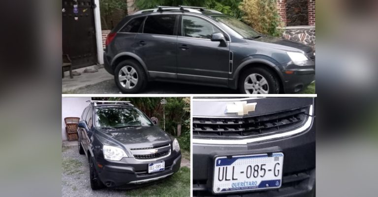 Pide ayuda para localizar su camioneta; en 2022 se robaron 4089 vehículos en Querétaro