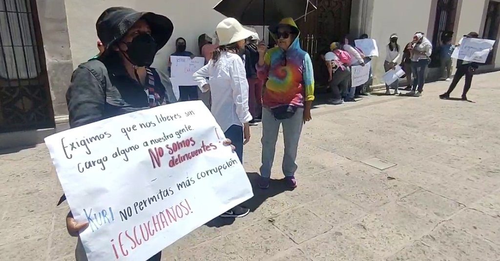 Piden al gobernador de Querétaro, la liberación de personas detenidas en Pedro Escobedo