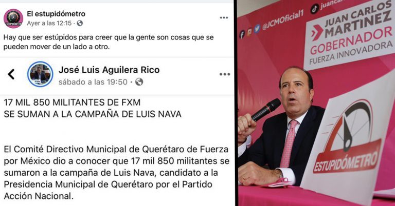 Presenta el “Estupidómetro electoral” y exhibe a su propio partido