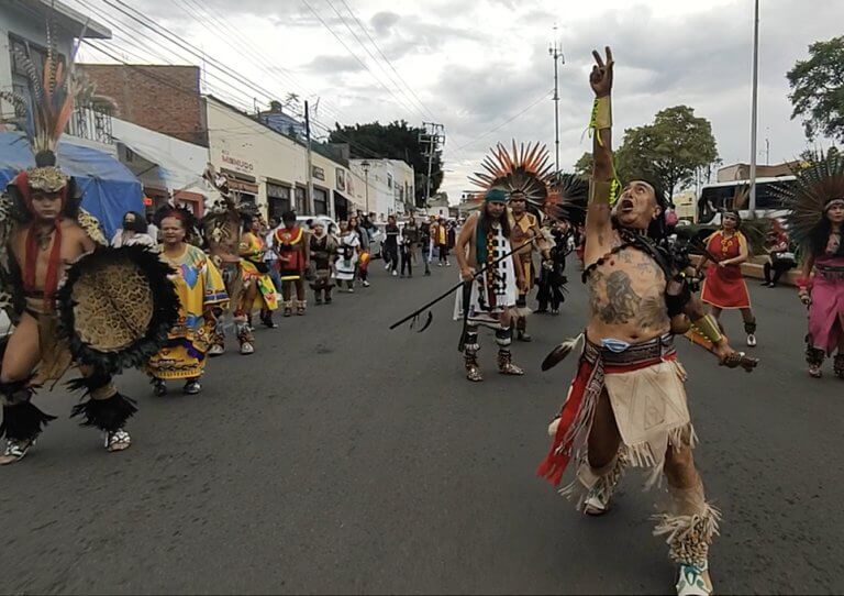 Danzas concheras en Querétaro.