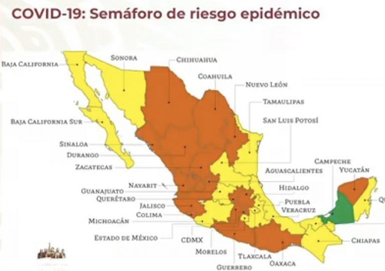Querétaro regresa a naranja en semáforo de riesgo del Gobierno Federal