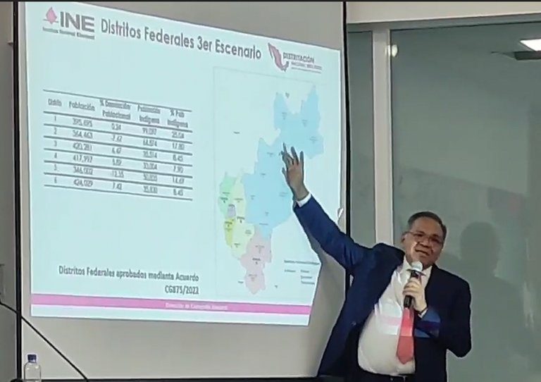 Redistritación Querétaro.