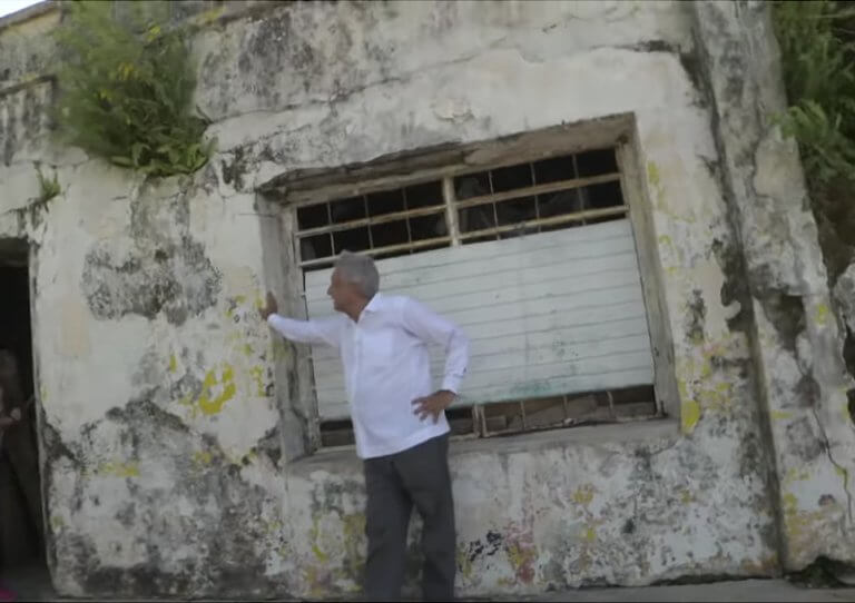 Reportan que destinaron 10 mdp para rehabilitar casa donde nació el presidente López Obrador