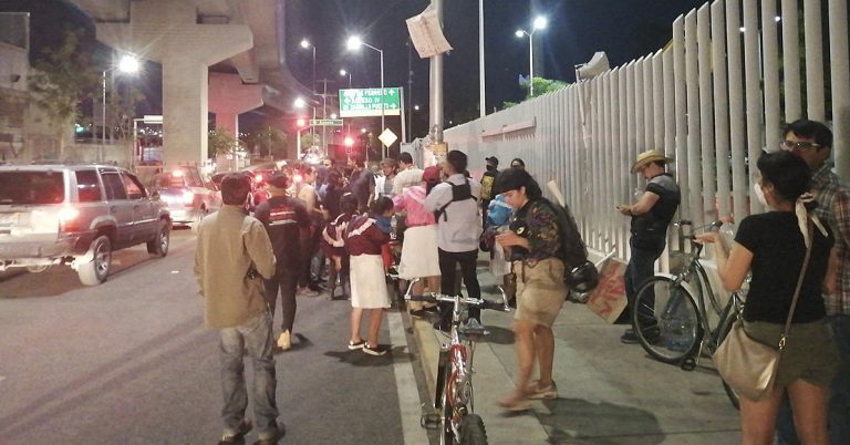 Salen de la Fiscalía los 3 detenidos en protesta contra ley de agua