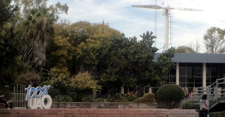Un aerogenerador que gira poco en Querétaro