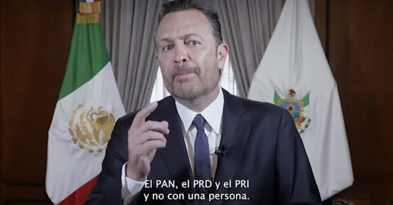 Usa oficina de la Gubernatura para sus intereses partidistas
