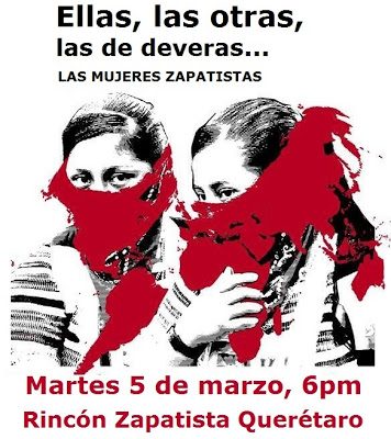 Zapatistas anuncian proyección de documental en Querétaro