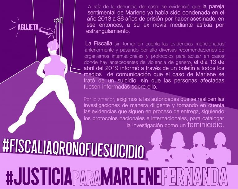 Exigen justicia en “suicidio” de mujer localizada con una agujeta en el cuello amarrada de la perilla de una puerta en Querétaro
