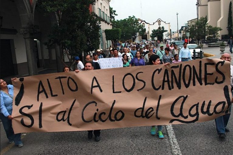 Cañones antigranizo, atentado contra el ciclo del agua