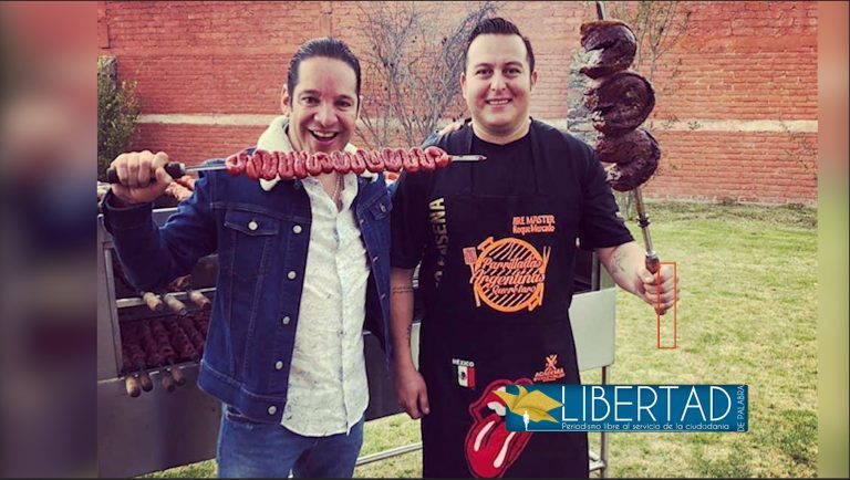 Gobernador pide no reunirse y él hace una carne asada