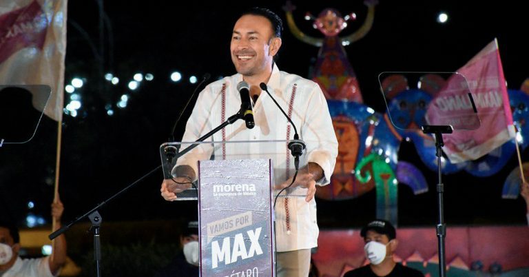 Llama corruptos a sus excompañeros panistas, candidato de Morena
