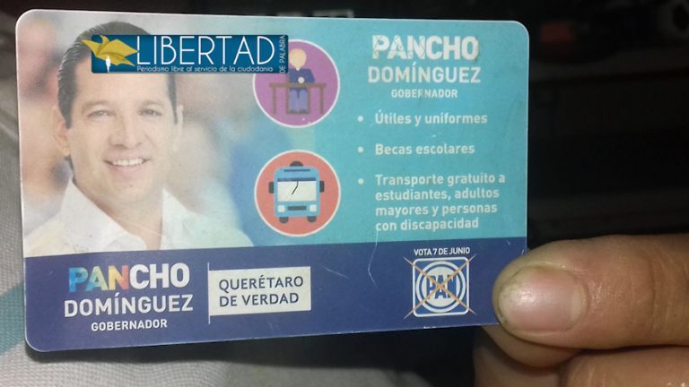 Cuestiona tarjeta panista “Me obligo contigo” en Querétaro