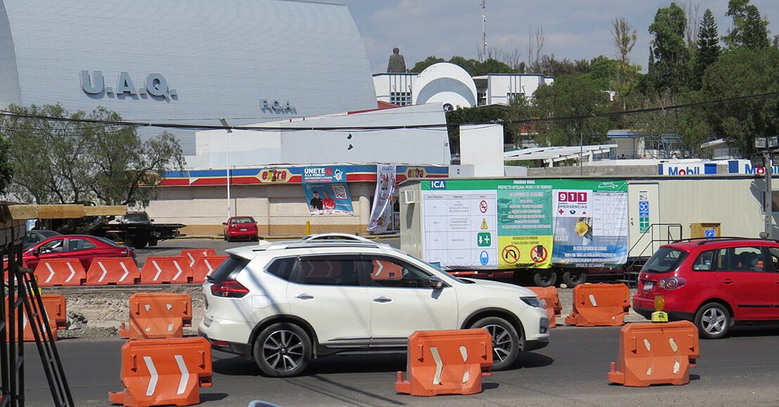 Obras de Paseo 5F UAQ.