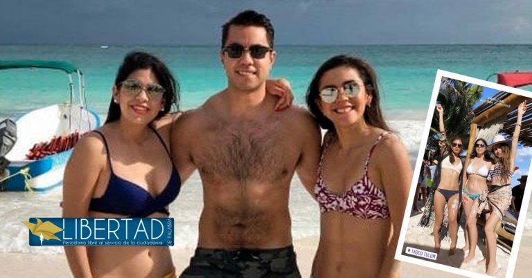Políticos del PAN y PRI viajan y posan en Tulum en plena pandemia