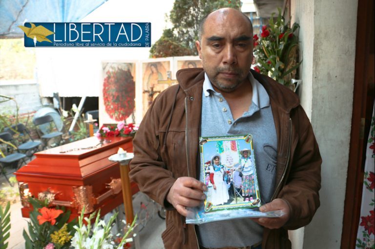 Descuido en una obra deriva en la muerte de su esposa