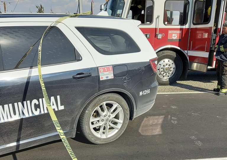 Ahora quitan patrulla a policías de Querétaro y  provocan accidente que dejó un muerto y tres heridos