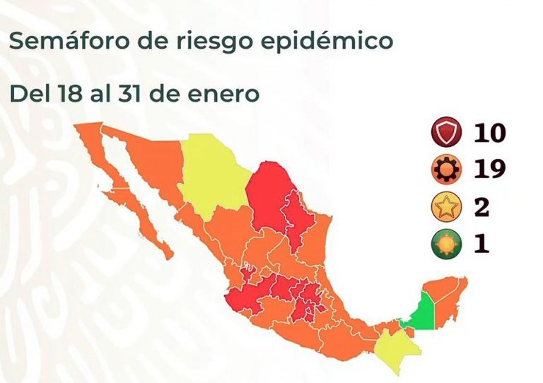 Semáforo federal ubica a Querétaro en “rojo”; estado desestima el confinamiento